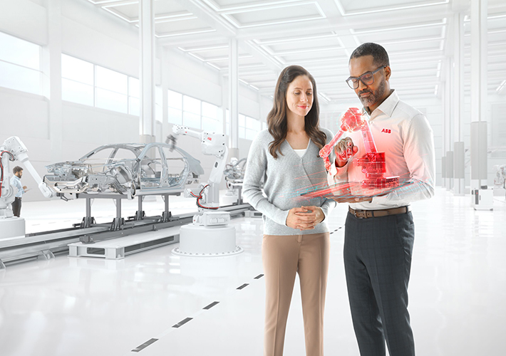 foto noticia ABB destaca el papel de la digitalización del tejido industrial para la construcción de un mundo más sostenible y competitivo.